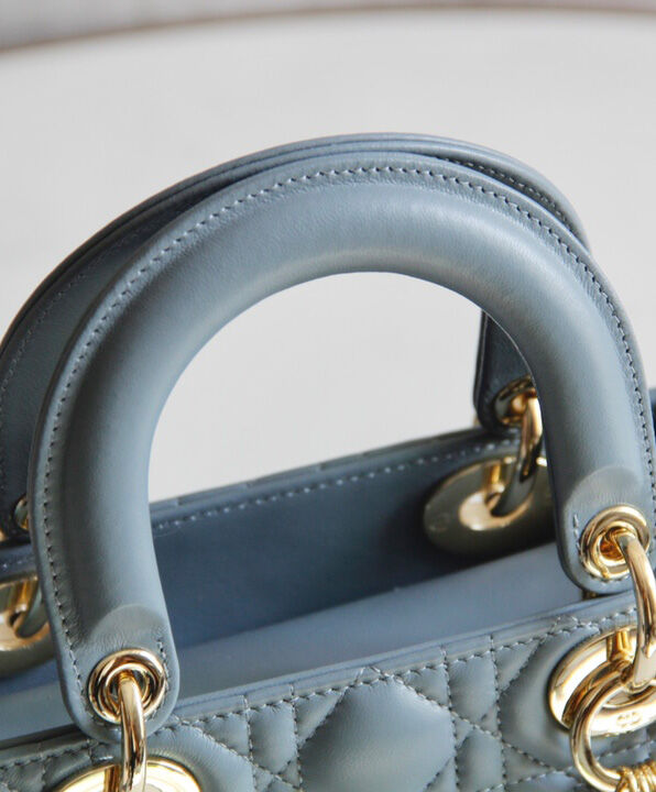 Christian Dior Lady Dior My Abcdior Bag Blue